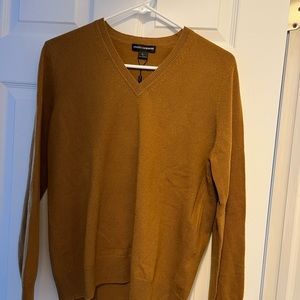 State Cashmere V Neck Sweater Size Large